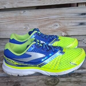 Brooks Launch 2Men’s Running Shoes - Neon Yellow & Blue